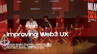 Improving Web3 UX Panel  Antonio Seveso 0xMop Aarushi Yosui Harasawa [upl. by Virginia]