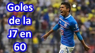 Los goles de la jornada 7 en 60 segundos [upl. by Alurd]