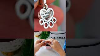 Pandora Charm for pet parents As a dog mom this charm is a sentimental piece pandoracharm dogmom [upl. by Akemak203]