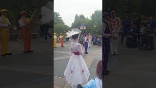 Mary Poppins Sings Supercalifragilisticexpialidocious Live at Disneyland Magical Disney Performance [upl. by Yonah]