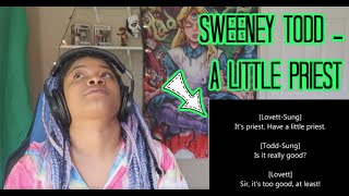 Sweeney Todd  A Little Priest REACTION [upl. by Curkell]