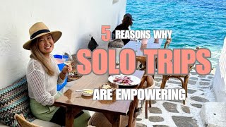 Be in charge of your happiness🥰 5 reasons why solo trips can be empowering [upl. by Rumit]