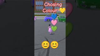 💛 yellow 💙 Blue 🩷 Pink 💚 Greensakuraschoolsimulator viralshorts shorts [upl. by Nybbor]