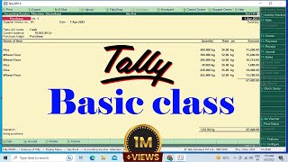 tally basic  tally basics for beginners  tally basic voucher entry  tally basic entry  tally erp [upl. by Tita]