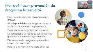 Sesión 2 evidencia en la prevención escolar [upl. by Kapeed]