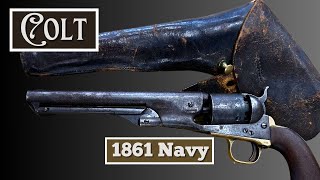 Original Colt 1861 Navy 36 Caliber Civil War Era Black Powder Revolver Super Rare [upl. by Eerej524]