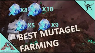 BEST Mutagel farming Method  Genesis Part 2  Ark survival Evolved Shorts [upl. by Aikar]