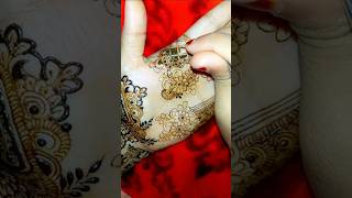 Non bridal gorgeous mehendi design 2024 shorts ytshorts mehndi henna [upl. by Kire396]