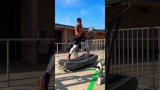 Woodway curve treadmill  Soldier Athletes [upl. by Norrahc]