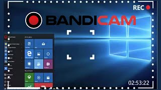 How to Record Desktop Screen with Bandicam FREE SCREEN RECORDER [upl. by Cantone]