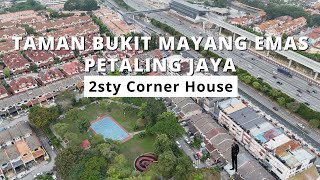 Taman Bukit Mayang Emas PJ Corner House FOR RENT petalingjaya houseforrent malaysia [upl. by Assir]