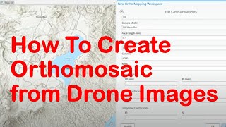 How To Create Orthomosaic and DEM from Drone Images in Arcgis Pro [upl. by Doehne]