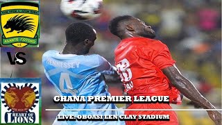 LIVE Asante Kotoko SC vs Heart of Lions  GPL [upl. by Cece621]