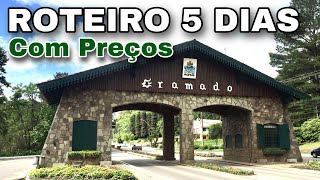 O que fazer em Gramado  Roteiro de 5 dias em Gramado COM PREÇOS [upl. by Sitelc]