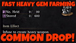 Dark Souls 3  Fast Heavy Gem Farming Location [upl. by Osyth]