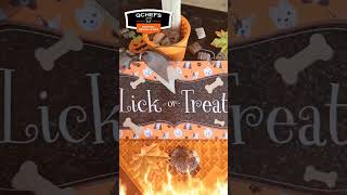 ¡Diversión espeluznante con Qchefs y lickimat El snack perfecto para Halloween gatos 🎃 [upl. by Trevar]