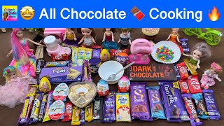 வசந்த காலம் Episode273  All Chocolate Surprise Opening amp Cooking In Barbie 🤩 Classic Barbie Show [upl. by Jaehne]