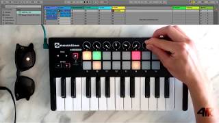 CHILLHOP on Novation LAUNCHKEY Mini Flume San Holo Doja Cat taku ODESZA RÜFÜS [upl. by Korns719]