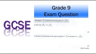 GCSE Grade 9 Exam Question [upl. by Tsnre]