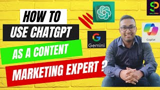 How To Use ChatGPT As A Professional Content Marketing Expert chatgptpromptengineering [upl. by Ahnavas423]