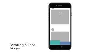Principle Scrolling and Tabs [upl. by Anyehs]