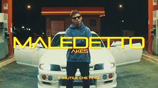 Akes  Maledetto Lyric Video [upl. by Kcirdderf]