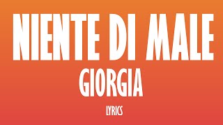 Giorgia  Niente di male TESTO LYRICS [upl. by Barnett]