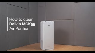 How to clean Daikin Streamer Air Purifier MCK55 [upl. by Manning]