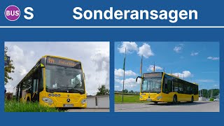 Ruhrbahn GmbH  Sonderansagen Bus [upl. by Fonda]