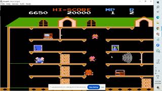 Mappy NES gameplay [upl. by Snow250]