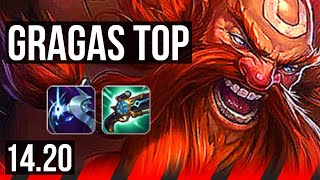 GRAGAS vs AATROX TOP  KR Diamond  1420 [upl. by Ytinirt]