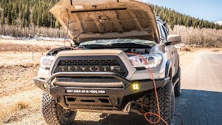 Whats Under My Hood  Tacoma Overland ARB Onboard air and stuff [upl. by Seena]