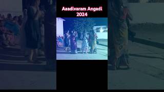 Aaadivaram Angadi 2024 Telugu Folk Song Dance Performance  ytshorts ytviral icontunes [upl. by Leroy274]