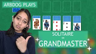 I PLAYED SOLITAIRE ON GRANDMASTER AND HERES WHAT HAPPENED [upl. by Ofelia]