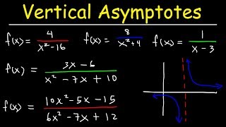 How To Find The Vertical Asymptote of a Function [upl. by Anees452]