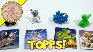 Minikins Mini Figures 4 Figure Blind Pack Opening  Topps Garbage Pail kids [upl. by Heppman]