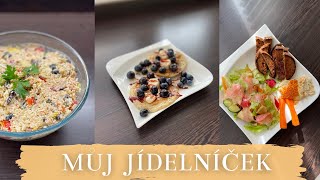 ⭐ quotMŮJ JÍDELNÍČEKquot  CO JÍM BĚHEM DNE Nápady rychlé recepty  oběd svačina  večeře 🍲 [upl. by Selima416]