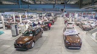 BMW Brilliance Automotive Plant Tiexi China  Construction Time Lapse [upl. by Parthen680]