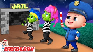 A Zombie Is Coming Song  Zombie Dance Song  Bibiberry Nursery Rhymes amp Kids Songs [upl. by Llertnov]