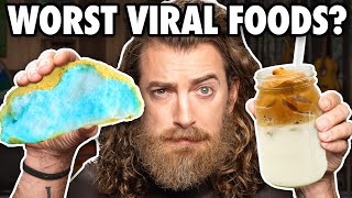 Whats The Worst Viral TikTok Food Taste Test [upl. by Moreta]