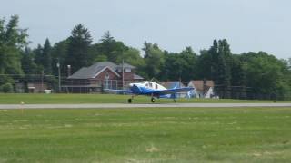 1958 Bellanca Cruisemaster Departing Runway 26 At KBTP [upl. by Leitman546]