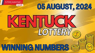 Kentucky Midday Lottery Results For  05 Aug 2024  Pick 3  Pick 4  Powerball  Mega Millions [upl. by Gristede]