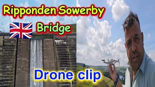 Ripponden Sowerby Bridge 🇬🇧🇬🇧Drone view [upl. by Bolte]