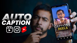 How to Add Auto CaptionsSubtitles in Reels Shorts etc 2023 [upl. by Ielak]