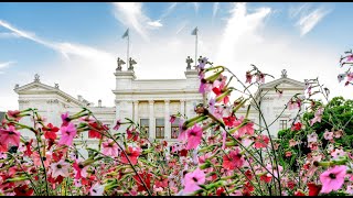 Lund University campus tour main campus in Lund [upl. by Gamali]