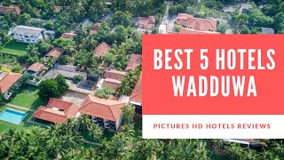 Top 5 Best Hotels in Wadduwa Sri Lanka  sorted by Rating Guests [upl. by Faucher499]