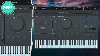 New Free VST Instrument AURASPOLYSCAPE Decent Sampler [upl. by Katrina962]