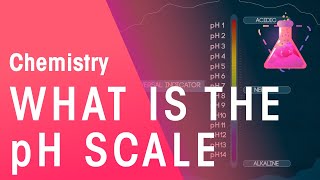 What Is The pH Scale  Acids Bases amp Alkalis  Chemistry  FuseSchool [upl. by Alaehcim]