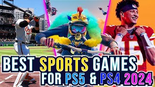 Top 12 Best SPORTS Games For PS5 amp PS4 To Play In 2024 [upl. by Meredith34]