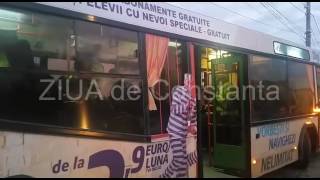 Poliţiştii locali controale în autobuzele RATC I [upl. by Premer]